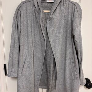 Gray Women's Athletic style cardigan